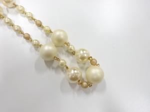 フェイクパール　ネックレス